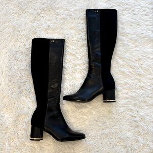 🤍 Calvin Klein Black Heeled Boots